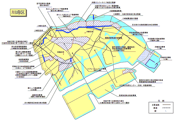 川崎区地図