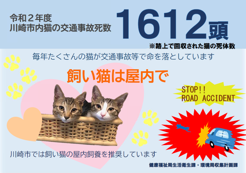 川崎市猫の適正飼養ガイドライン　　