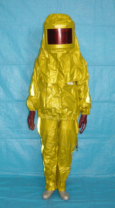 放射線防護服の画像