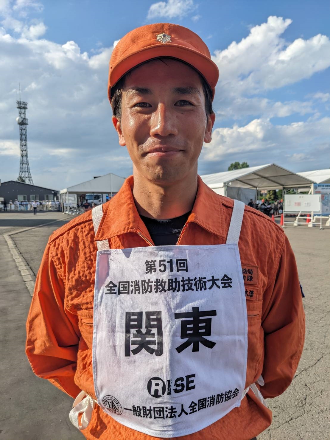 八木澤消防士の写真