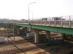 鹿島田跨線橋