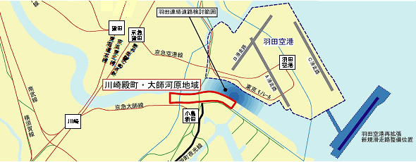 川崎殿町・大師河原地域の拠点整備