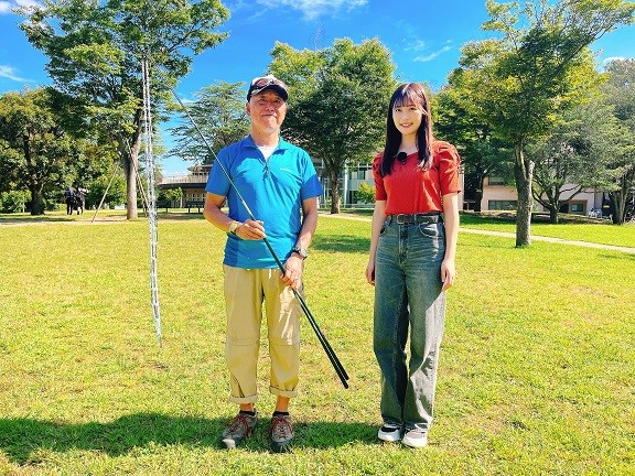 シャボン玉オヤジさんと一緒に(^^)v
