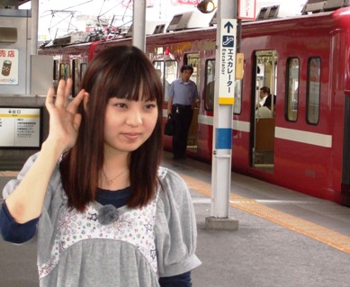 ここでも川崎ならではの曲が！（京急川崎駅）