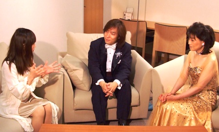 東京交響楽団正指揮者の飯森さんとピアノ奏者の小川さん