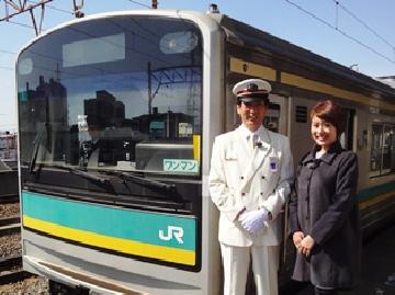 尻手の駅長さんに案内して頂きました。