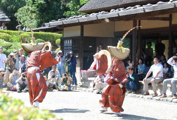 披露された踊りの様子