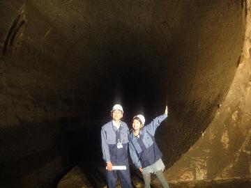 直径約10m全長約1.8kmの超巨大なトンネルが地下に！