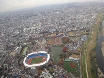 上空から見る川崎の映像は必見です！