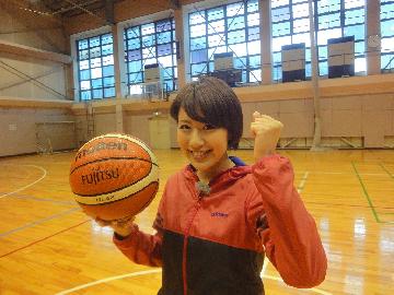 守永真彩もバスケにチャレンジします！