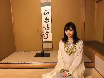 国際交流センターには、海外の方に日本の文化を知ってもらえる茶室があります。