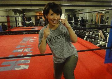 石原あつ美がプロレス初体験！