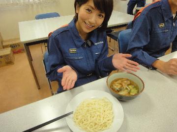 伝統の「かわさき消防うどん」もご紹介！