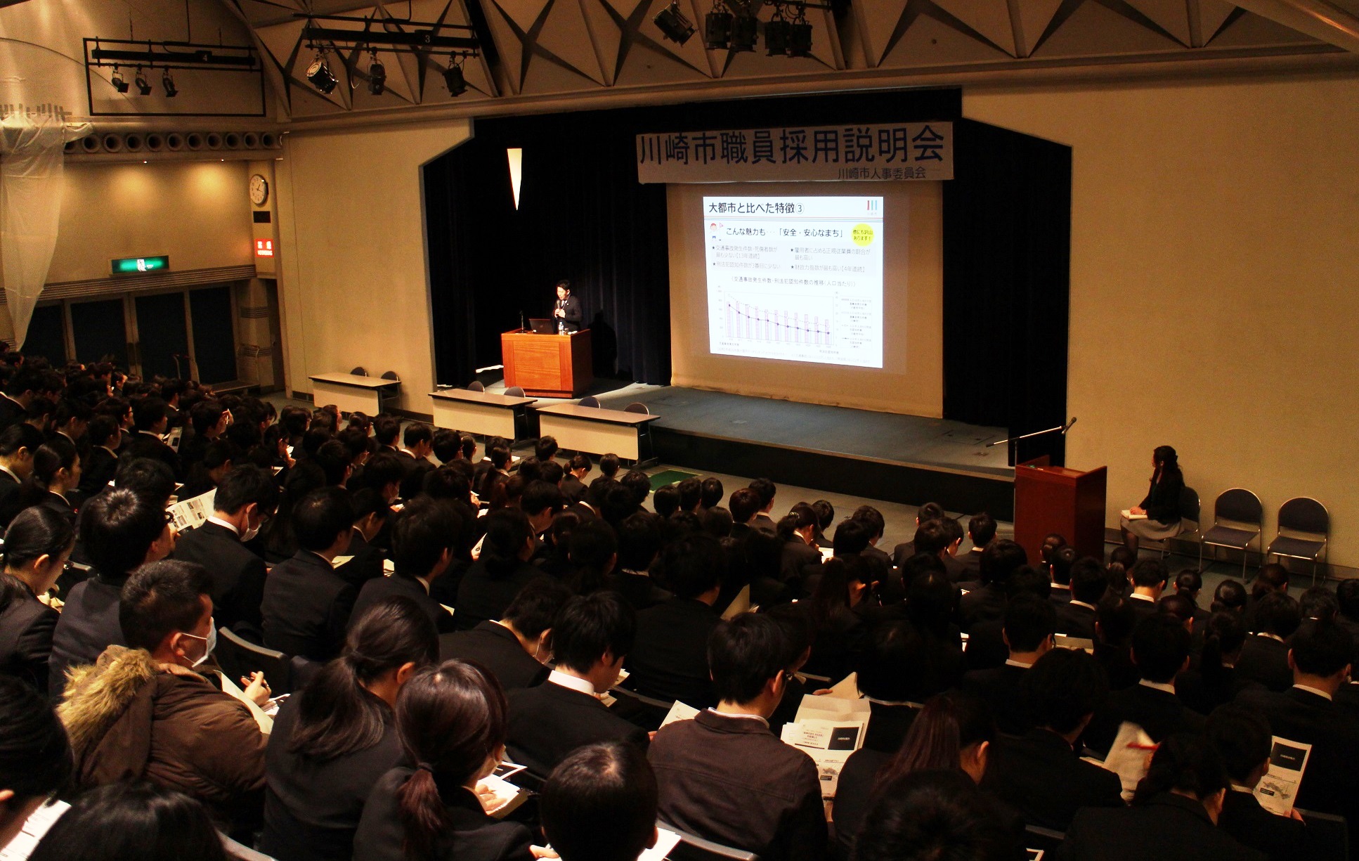 説明会会場の様子