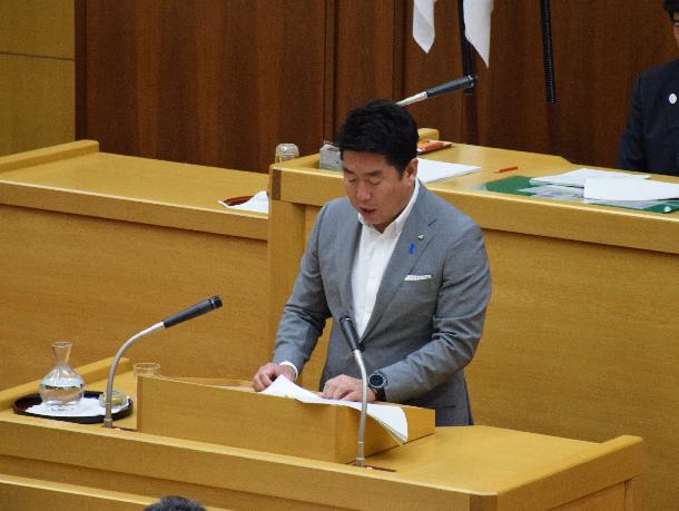 議場の様子