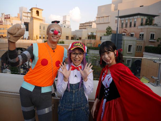 【写真】カワサキハロウィンの様子が写っています