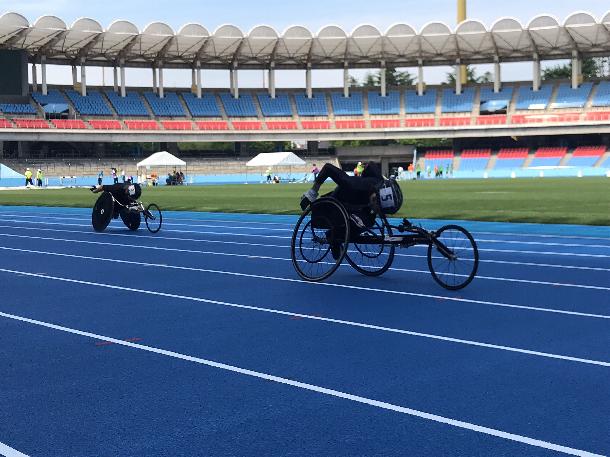 障害者スポーツ大会の様子