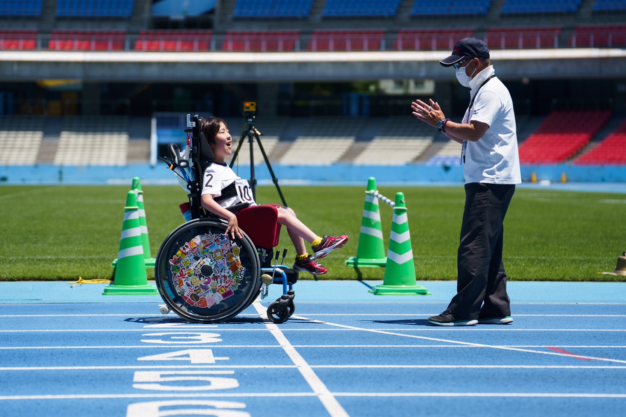 競技種目50mの様子