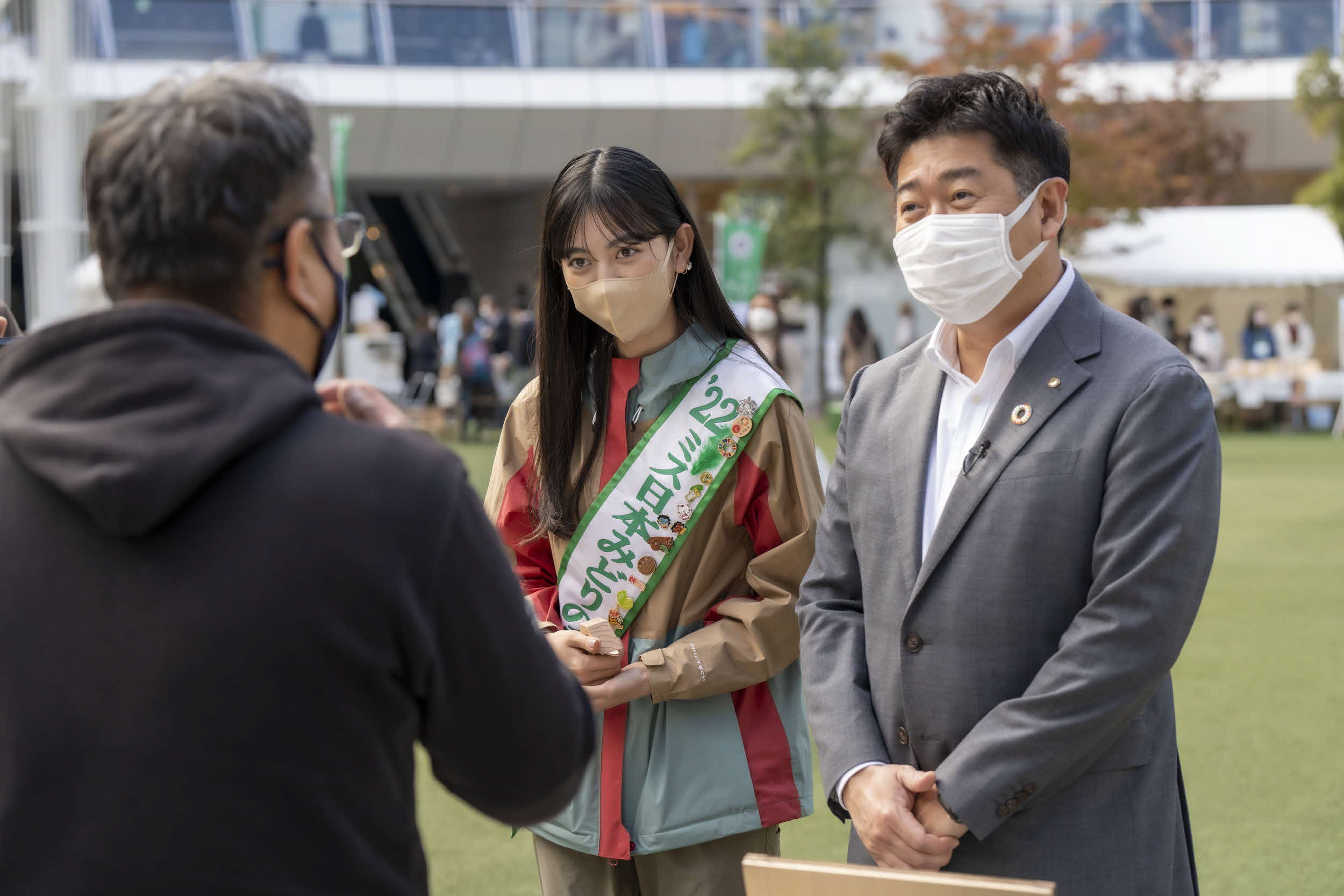 視察の様子