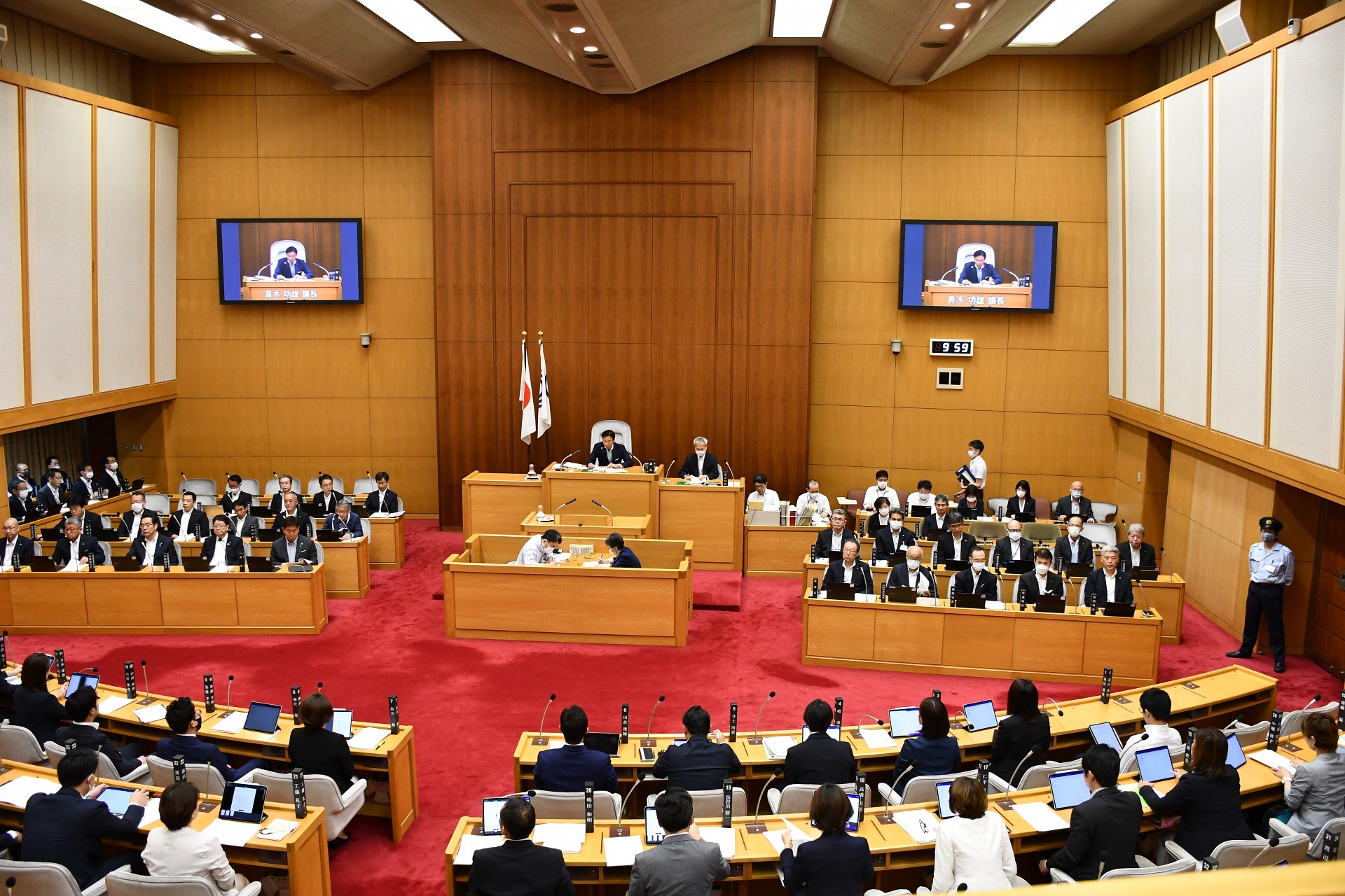 議会の様子