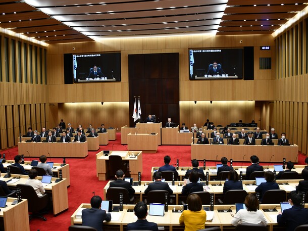 写真2：議会の様子