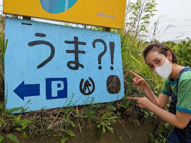 何やら不思議な看板を発見