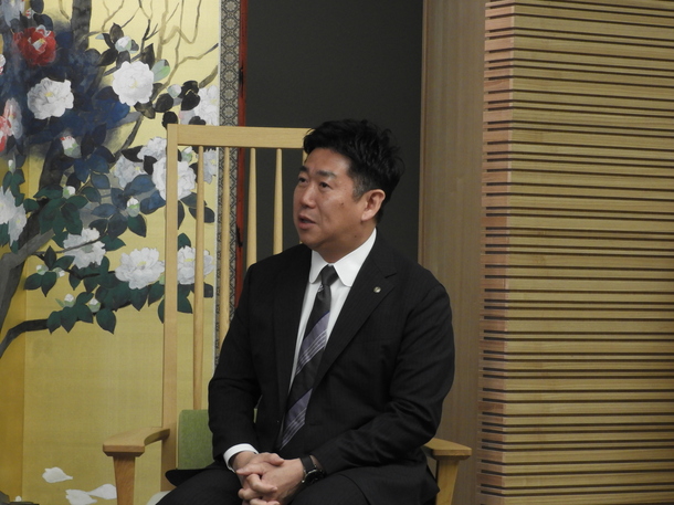 写真1：福田市長