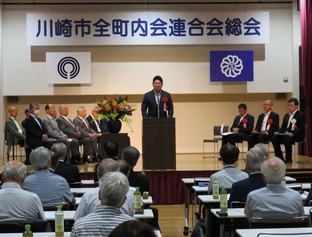 写真2：市長来賓あいさつ2