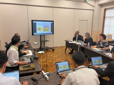 川崎市役所での意見交換