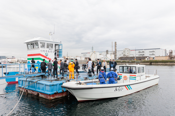 新造船つつじ・みらいの見学会