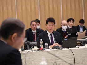 プロジェクトリーダーとして座長を務める市長