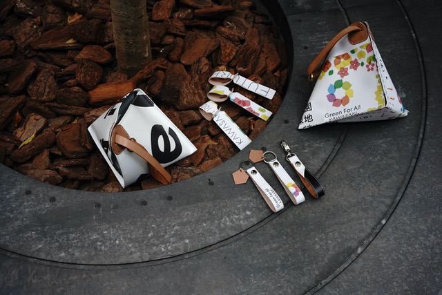 市制100周年を彩った広報物をアップサイクルの画像