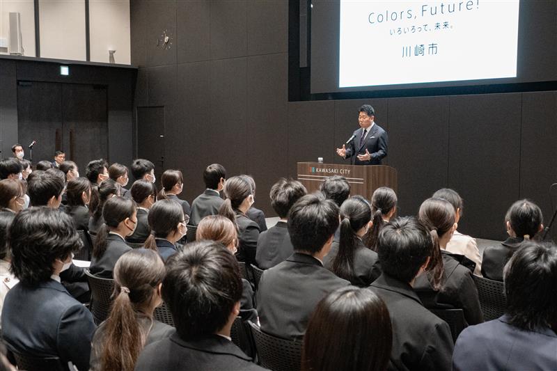 写真2：採用説明会