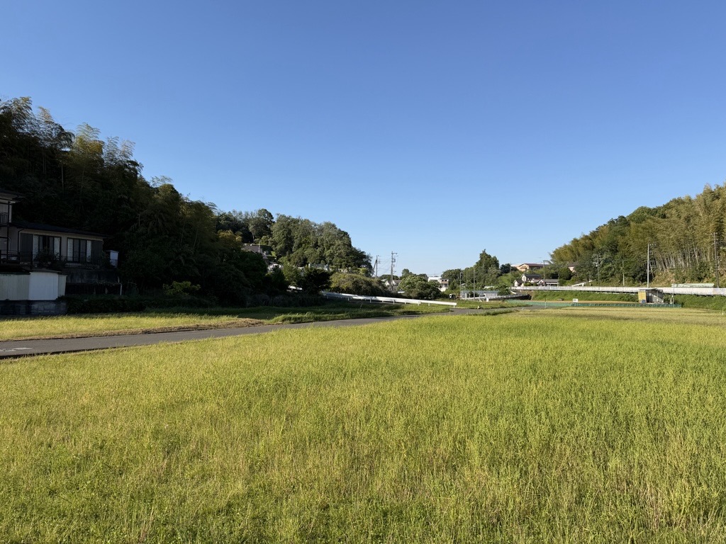 麻生区岡上地区の風景