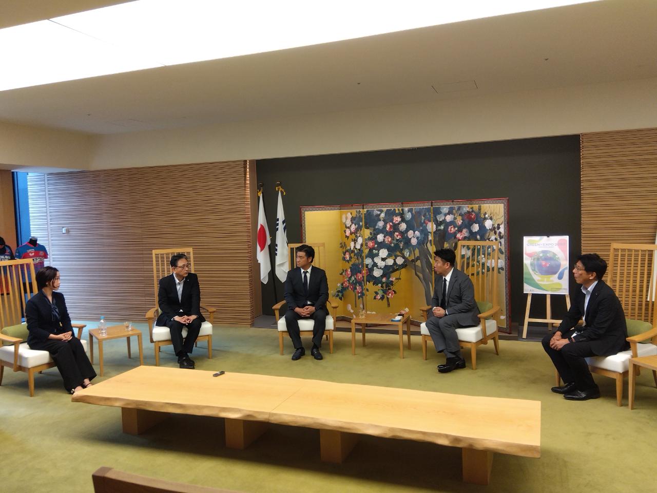 写真2：歓談の様子