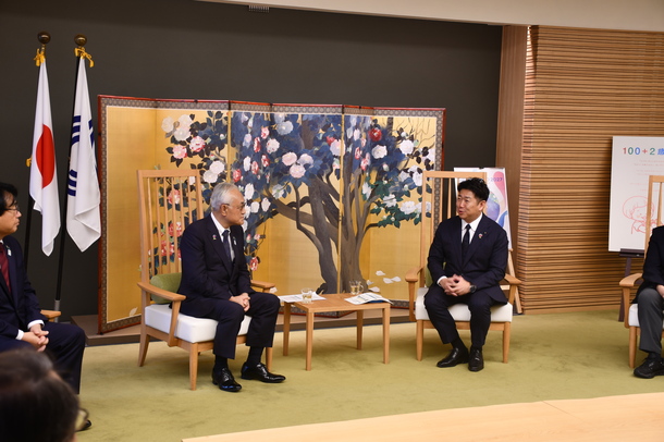 写真2：歓談の様子