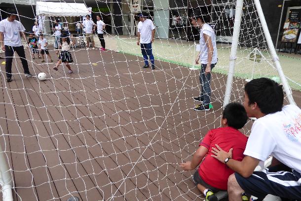 ブラインドサッカーの様子その2