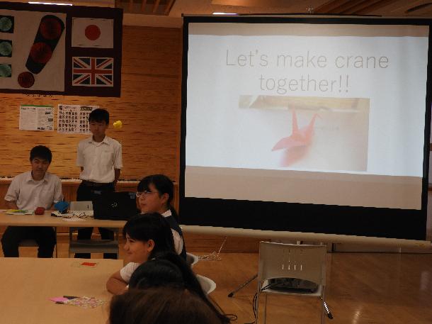 折り鶴の作り方を英語で説明