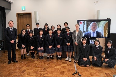 閉会式の写真