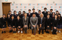 閉会式の写真