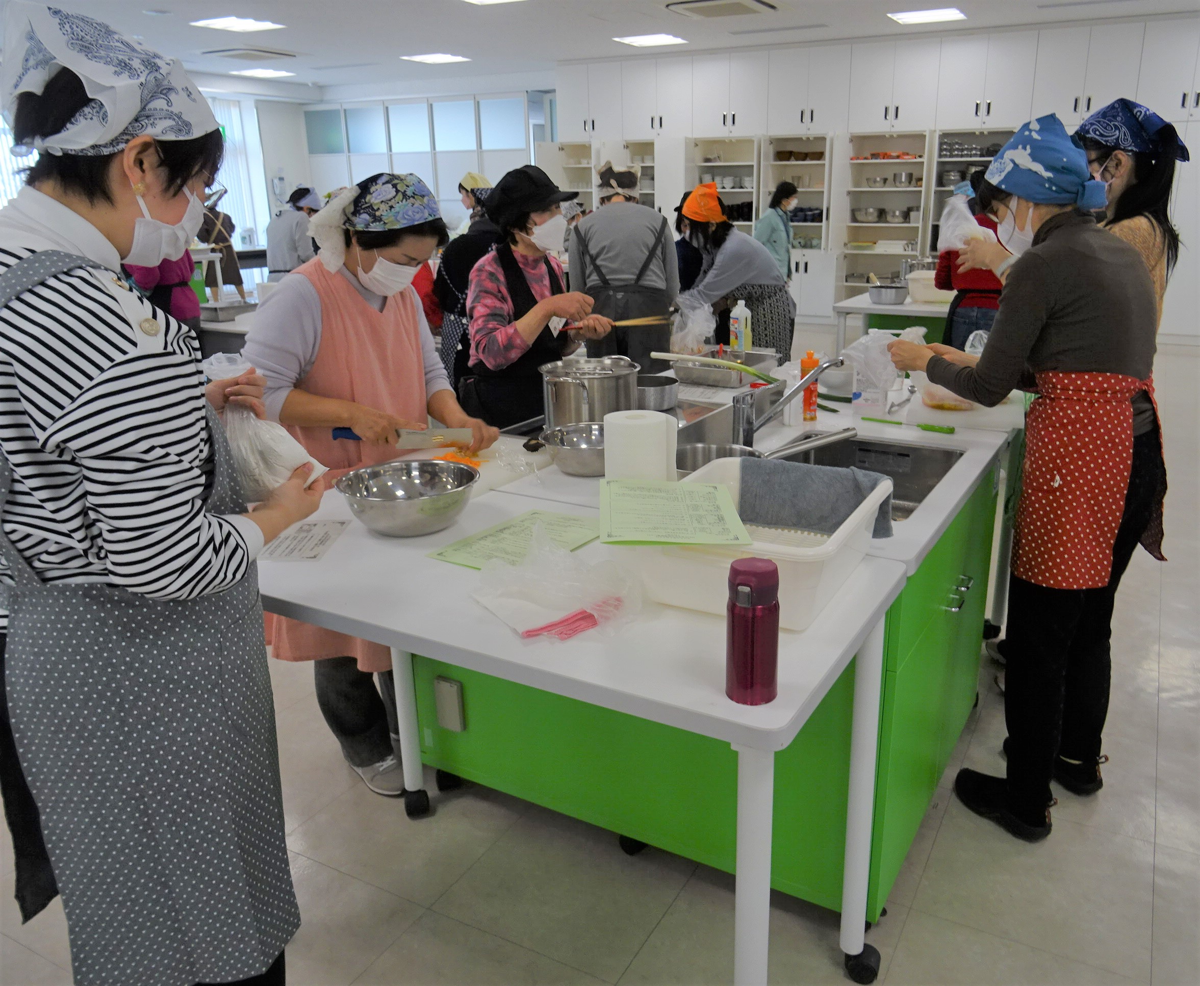 料理教室の様子