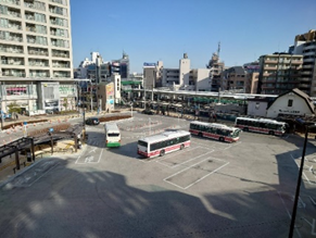 駅ターミナルの写真