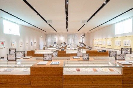 展示室の写真