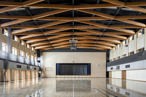 学校設備の木質化による長期保全