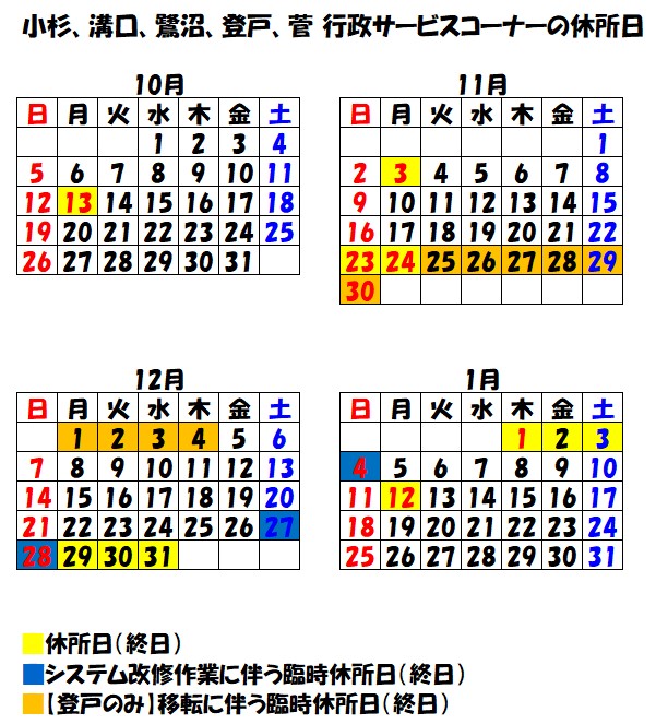 5月3日　土曜日から　5月6日　火曜日まで、7月21日　月曜日、8月11日　月曜日は、休所予定です。