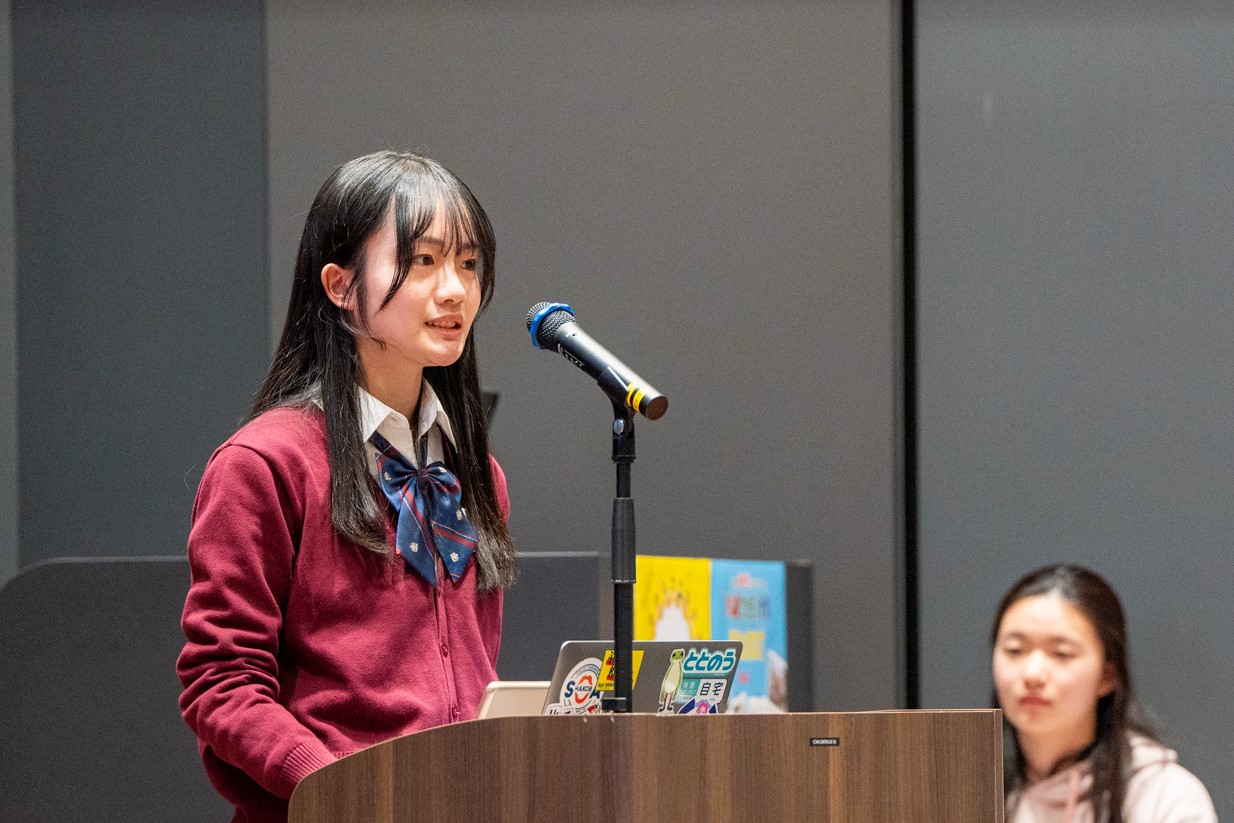 成果発表会の様子