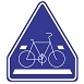 自転車横断帯標識