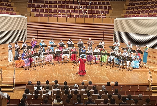 ミューザ川崎シンフォニーホールで日頃の練習の成果を発表する音楽祭です