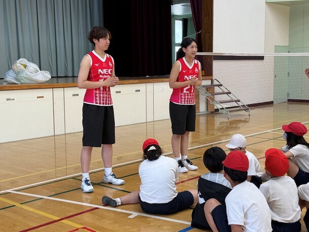 NECレッドロケッツ川崎の選手への質問タイム