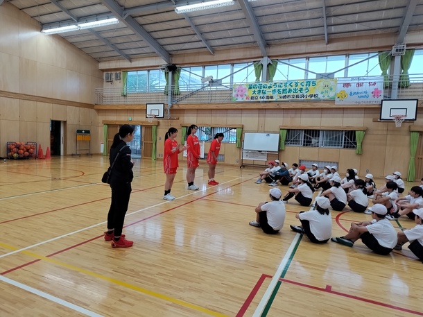 選手への質問タイム